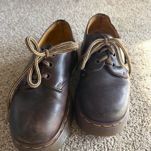 Classic Brown Dr. Martens Shoes